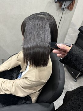 エイル リュクス(Aujua Eir LUXE) 髪質改善ストレート＋髪質改善トリートメント