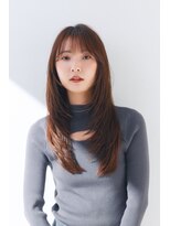 コムマティス 恵比寿ガーデンプレイス(Comme Matisse)&nbsp;ダークブラウン×レイヤーカット