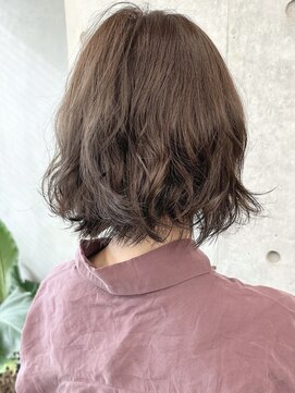 ラウンジ モリオ イケブクロ(Lounge MORIO Ikebukuro) ＊外ハネボブゆるふわパーマボブ大人ボブ顎ラインボブ30代40代