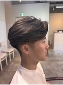 ソフトフェード×フェザーパーマ