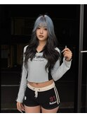 レイヤーカット/ウルフカット/ホワイトブロンド/外ハネボブ/美髪