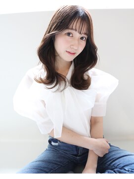 ヘアリラクゼーション クインズベリー(Hair Relaxation Queen's Berry) 大人可愛いくびれロングヘアワンホンレイヤー