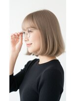 コートフィールエー(CO_T feel.a)&nbsp;知的で上品な印象のハイトーンボブ