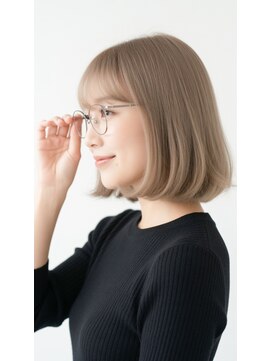 コートフィールエー(CO_T feel.a) 知的で上品な印象のハイトーンボブ