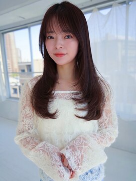 アンジェリカラボ(ANGELICA LABO) ANGELICA ショコラブラウン 髪質改善 顔まわりレイヤー