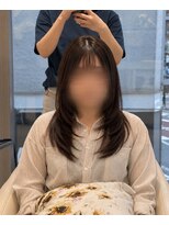 アッシュ 池袋店(Ash) ハイレイヤーカットで軽い質感に