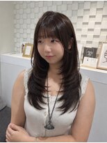 ケア 神戸(CARE)&nbsp;トレンドハッシュカット/透明感ブラウン/チョコブラウン