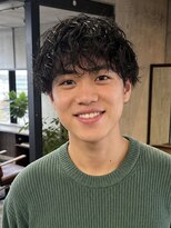 ローム(Rome)&nbsp;Men's/マッシュショート/カーリー/黒髪