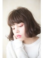 オハナ(ohana)&nbsp;【 ohana 】セミウェット×ワンサイド×グレージュボブ