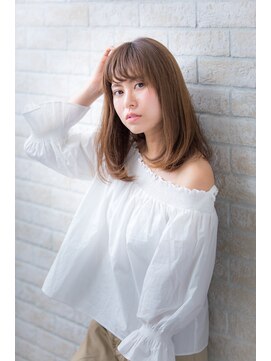 ソア 武蔵小杉(SOAR) ひし形小顔耳かけ大人かわいいくせ毛風グラマラスふわミディ