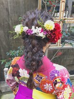 アンプレヴーアジュテ(Impre'vu ajoute)&nbsp;【袴スタイル】編みおろし