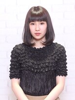 ヘナ ファクトリー 十条店 30代、40代にも人気のオン眉ナチュラルボブ
