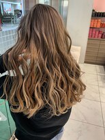 アッシュ 立川店(Ash)&nbsp;ブリーチ×ミルクティーブラウン