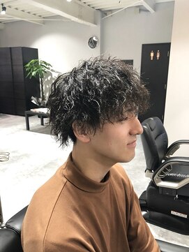 ボルド(MEN'S HAIR SALON BORDO) ツイストスパイラルパーマ×マッシュ