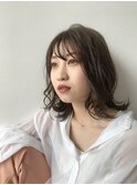 抜け感プチレイヤー
