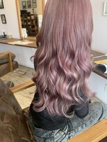 ヘアアンドリラクシングルーム アールフラン(Hair&Relaxingroom arFranc) バイオレットピンク 2枚目before