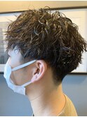 新宿 ツーブロックマッシュ×ツイストスパイラル 担当 RYO