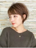 大人可愛いショートボブ/20代30代40代/小顔ショート/表参道