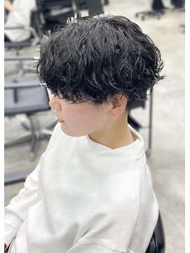 カンゴール サロン トウキョウ セントラル 原宿(KANGOL SALON TOKYO CENTRAL) 波巻き　パーマ　ジェンダーレス　ボーイッシュ　学割　メンズ