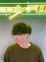 グリーディーフォックス 代々木(Greedy FOX)&nbsp;アップバング/ツーブロックマッシュ/束感/波巻き[シェービング]