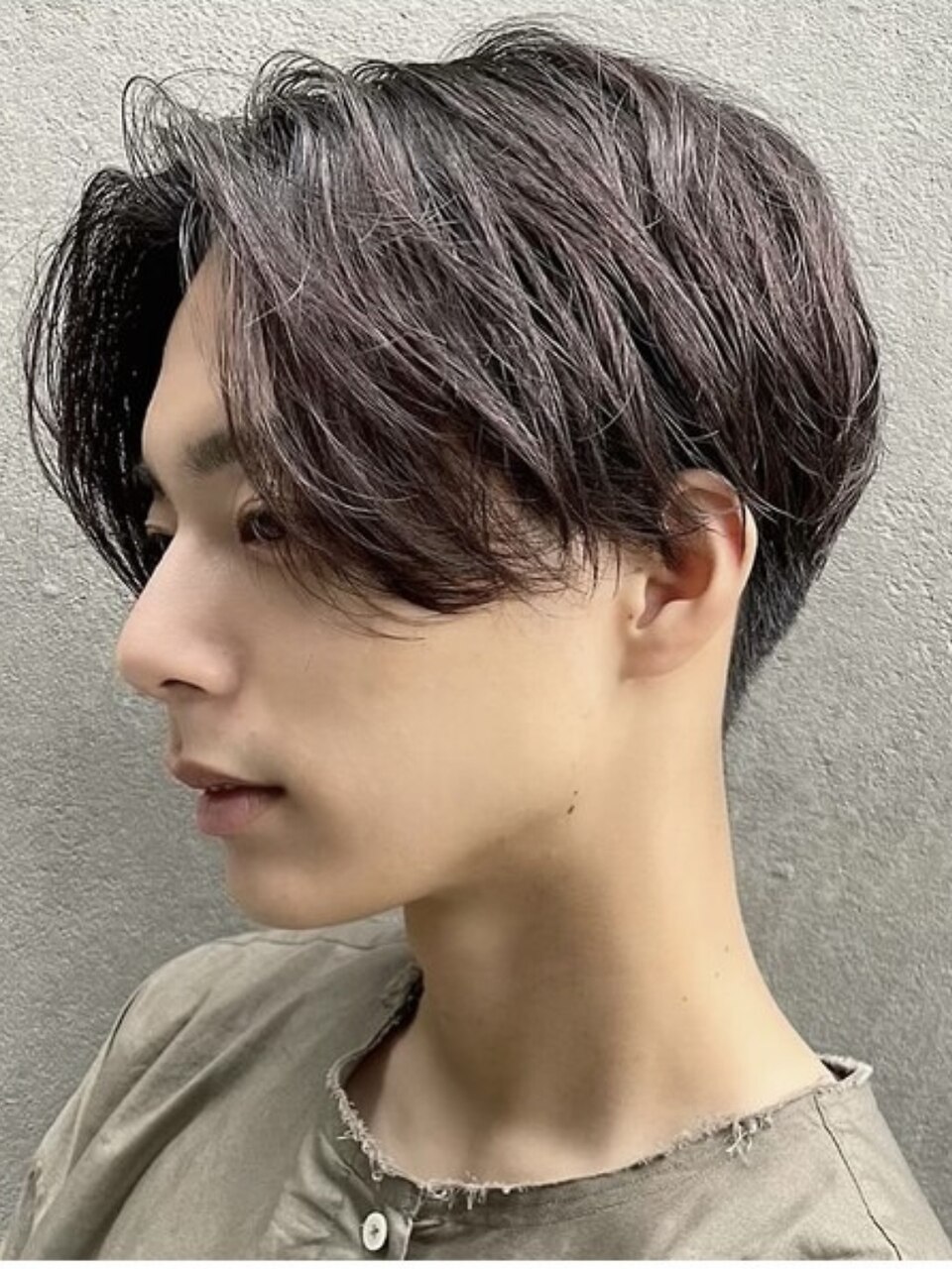 センターパート/ワンカールパーマ/ニュアンスパーマ：L180995761