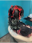 ハーフツインテール