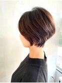ふんわり小顔ショート