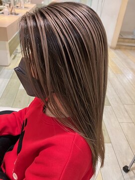 ヘアークラフト アニー 南郷18丁目店(HAIR CRAFT Annie) 筋感ロング