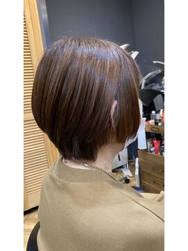 アルター(aL ter) 明るめ白髪染め×ショート【アルター　鎌取　市原】