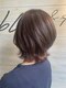 ブレス ヘアアンドスパ 湘南台(bless hair spa)の写真/【湘南台駅西口徒歩30秒】白髪染めは暗いだけじゃない！おしゃれを楽しめる明るい白髪染めが人気◎