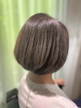 ツムグ 代官山店(TUMUGU) ヘルシースタイル大人ショート30代40代50代ブルーグレージュ#154