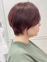 ビュー フクオカ(VIEW FUKUOKA)&nbsp;大人似合わせレイヤーカット30代40代50代ショート×アースカラー