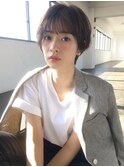 大人綺麗シルエットひし形ショート《Ｂｅｌｌｅ》関口春花