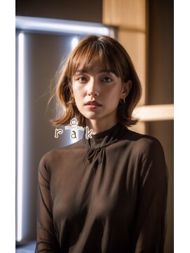 ラクヘアー 姪浜店(rak hair) くびれボブ