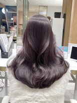 NLY&nbsp;レイヤーカット×ラベンダーカラー