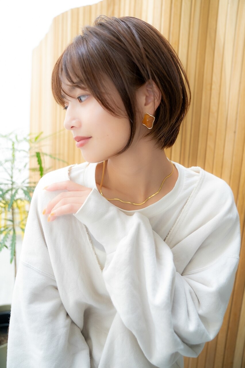 【骨格補正】デザインカット+AujuaクイックTr 4200円