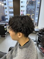 プルーブトウキョウ 渋谷(PROVE TOKYO)&nbsp;ツイストスパイラル刈り上げセンターパート