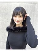 大人可愛い艶髪ミディアムヘア【銀座/有楽町】30代40代50代