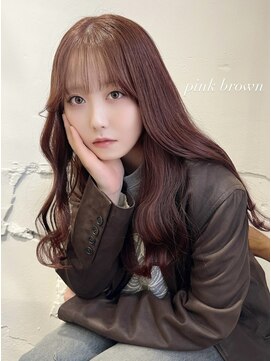 アルコイリスバイドールヘアー(ARCOIRIS by Dollhair) チェリーブラウン/ピンクベージュ/くびれヘア/大人ガーリー