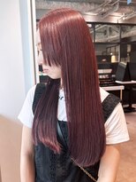 美髪韓国ヘア顔周りレイヤーロングウルフレイヤー_ba467082