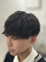 バース 梅田中崎町店(BIRTH)&nbsp;シャドーパーマフェザーパーマセンターパートニュアンスパーマ