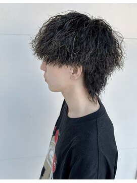 アロハナ 津店(ALOHANA) メンズウルフのツイストスパイラルパーマ