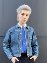 ノラ カマクラ(NORA kamakura)&nbsp;スパイキーショート/メンズブリーチ/ホワイトシルバー