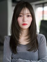 レノラ 本町(LENORA)&nbsp;☆フェミニンロング大人かわいいぱっつん前髪レイヤーカット小顔