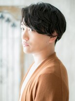 モッズヘア メン 新所沢店(mod's hair men)&nbsp;20代30代重めブラックカルマパーマ韓国ヘアc新所沢