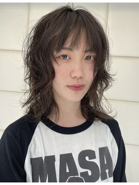 ホーミー(hommy) ウルフカットパーマ