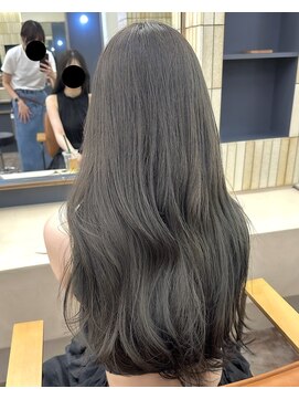 パークレーン アイス イヴェン(park lane ICI yeven) ブリーチなしダブルカラーオリーブグレージュ秋冬カラーレイヤー