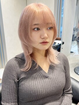 ヴェイン 渋谷(vain) 【Mizuki指名限定】ニュアンスカールのナチュラルウルフ : ]