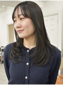 ロングレイヤー×アッシュカラー