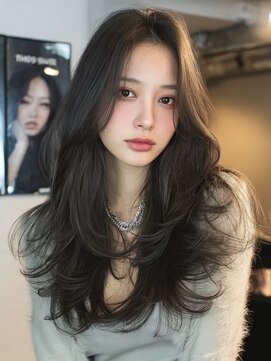 池袋駅/ブリーチ/ダブルカラー/縮毛矯正/レイヤーカット/韓国